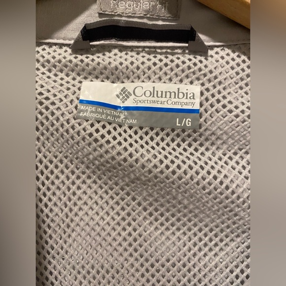 Men's - Columbia Short Sleeve Button Up Shirt - Size Large - Picture 2 of 6